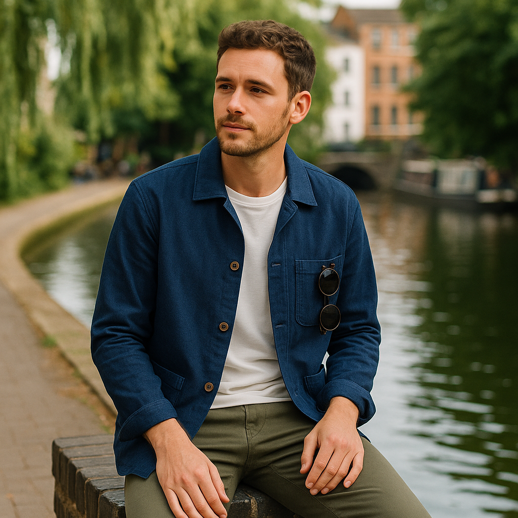 Shoreditch Indigo Work Jacket