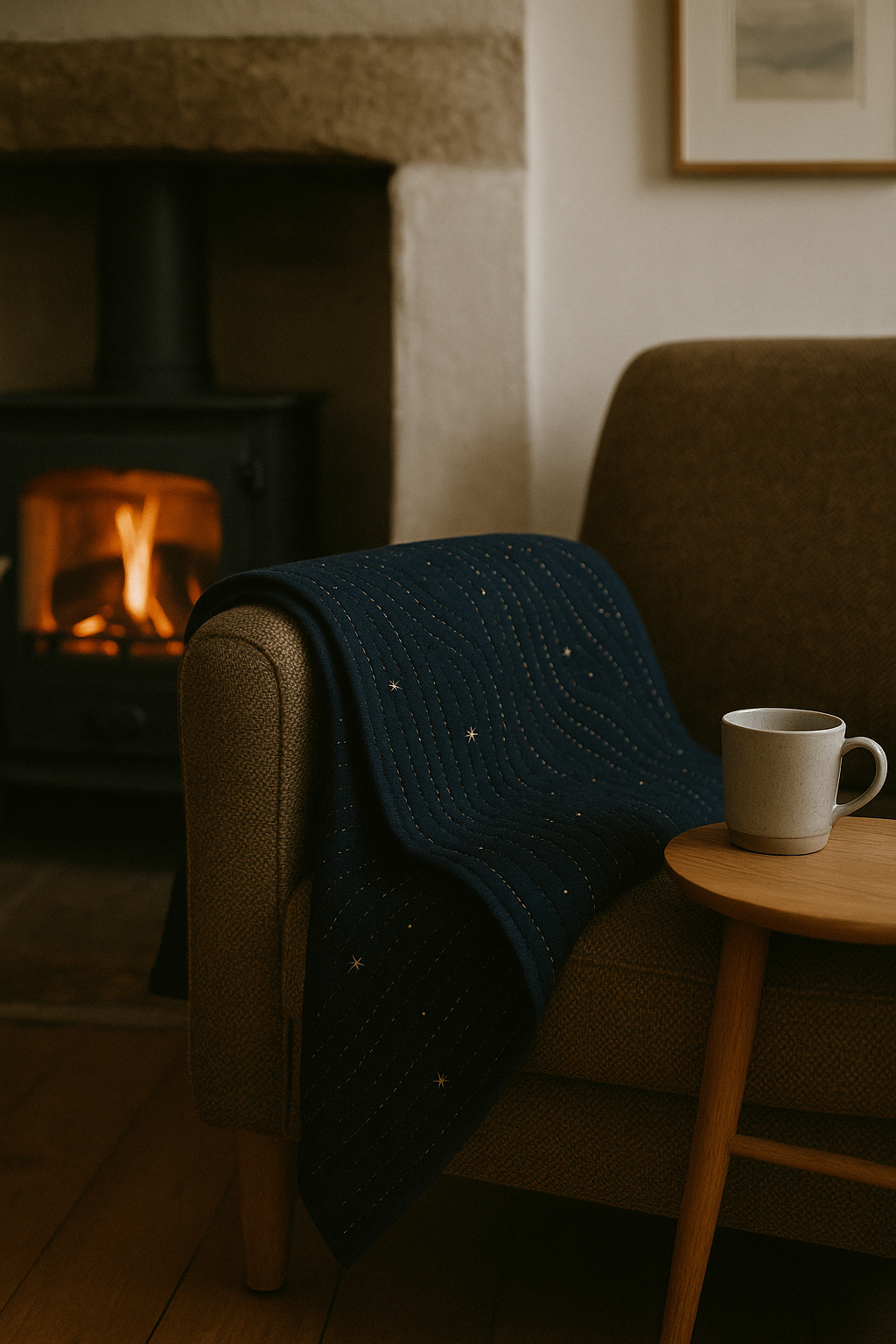 Cotswold Night Sky Kantha