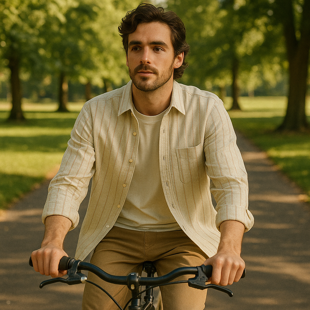 Greenwich Stripe Overshirt