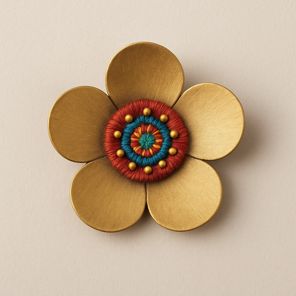 Kensington Petal Brooch
