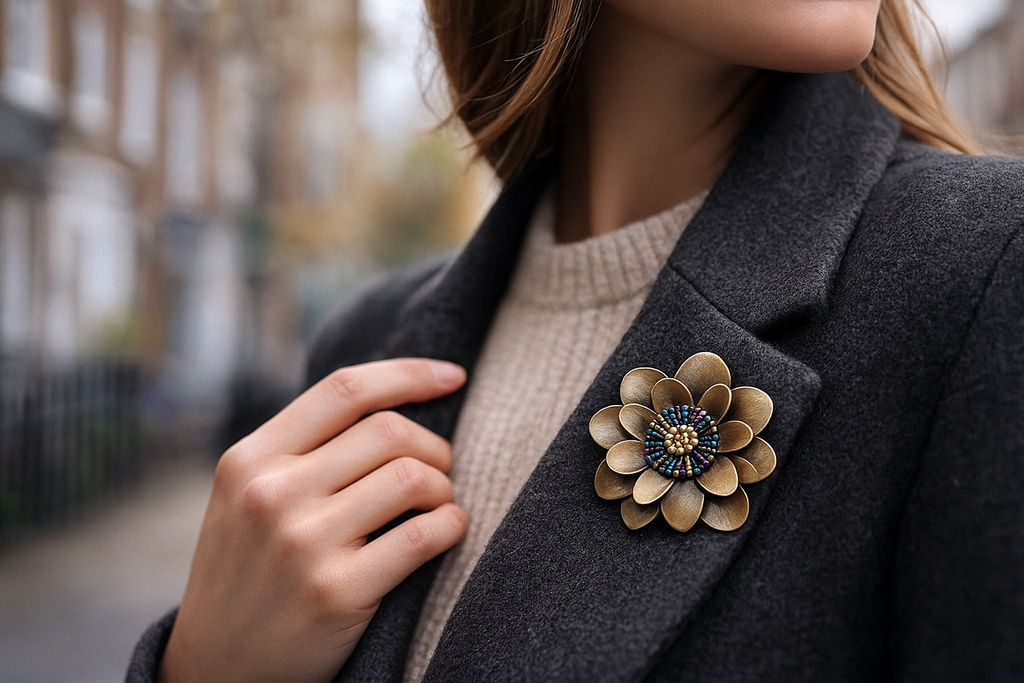 Kensington Petal Brooch