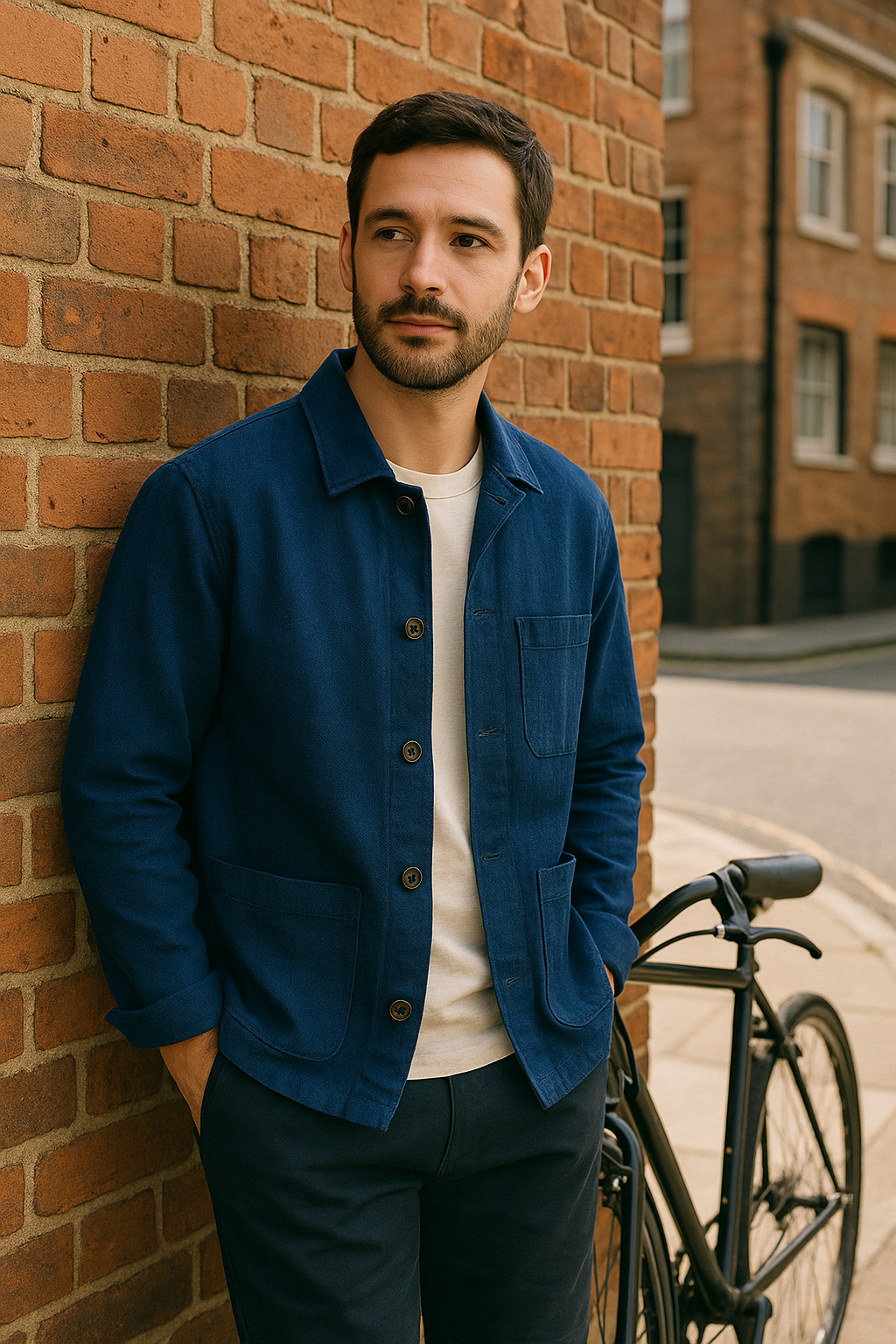 Shoreditch Indigo Work Jacket