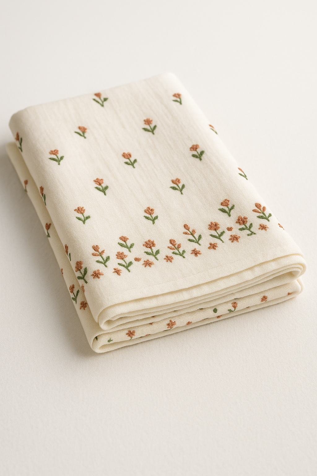 Brick Lane Bloom Cotton Shawl