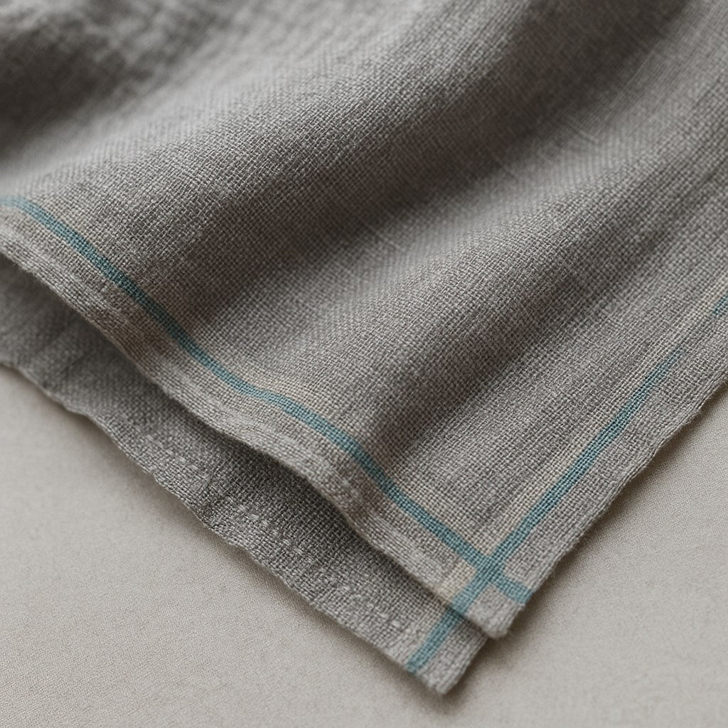 Cambridge Mist Linen Scarf